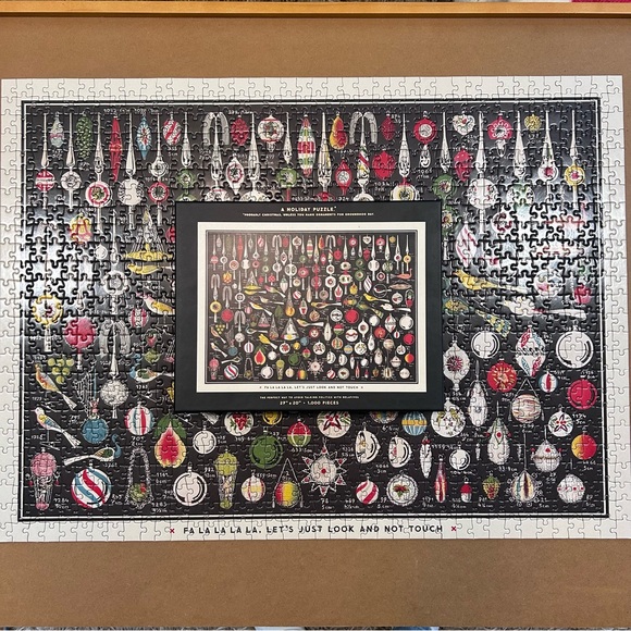 1000 Piece Puzzle ~ A Holiday Puzzle ~ Brass Monkey ~ 27” x 20” - Picture 11 of 11